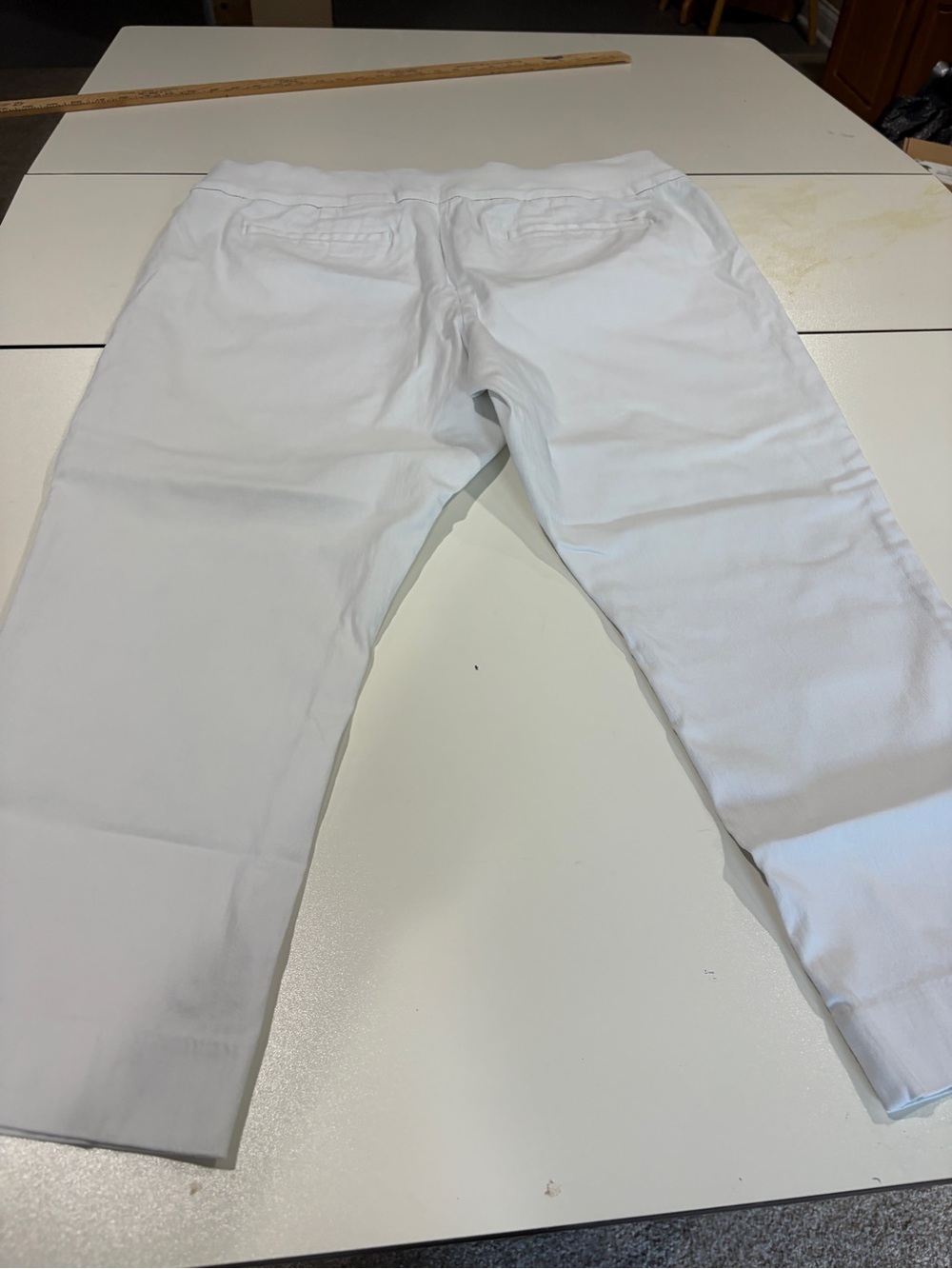 J. Jill White Boot Cut Pants